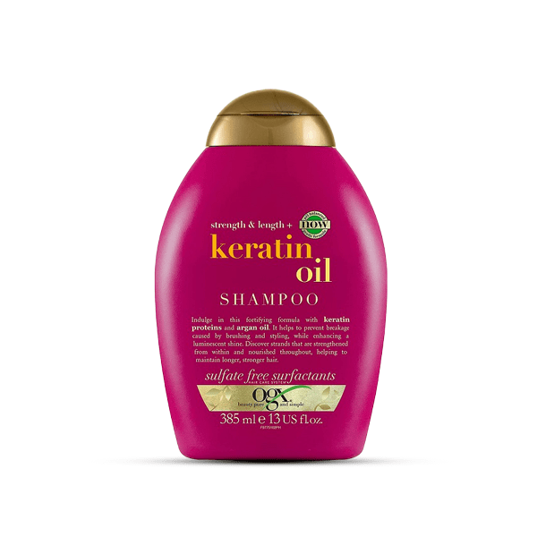 شامپو بلند کننده و ضد موخوره او جی ایکس مدل keratin oil