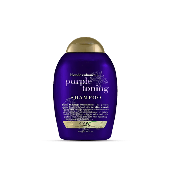 شامپو ضد زردی او جی ایکس مدل PURPLE TONING