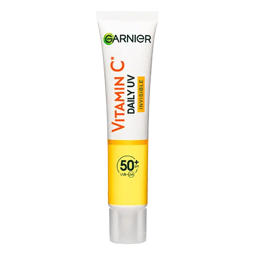 ضدآفتاب بی رنگ ویتامین سی گارنیر با spf50+ حجم 40 میل