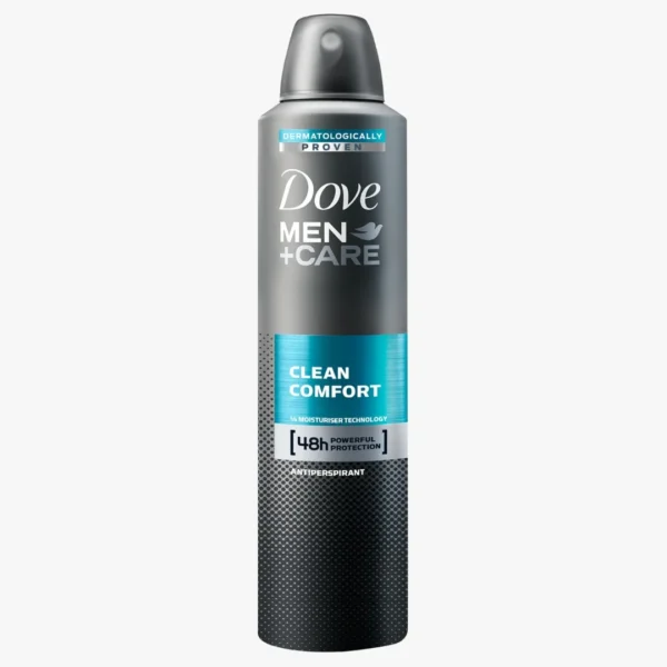 اسپری زیربغل داو مردانه مدل clean comfort حجم 200 میل