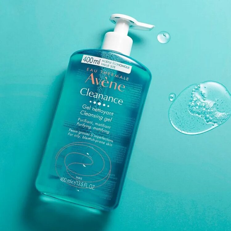 شوینده صورت اون Avene مدل کلینانس پوست چرب و مختلط حجم 400 میل